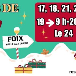 vannerie osier marché noel foix 2025