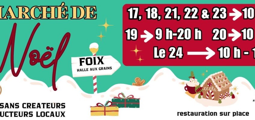 vannerie osier marché noel foix 2025